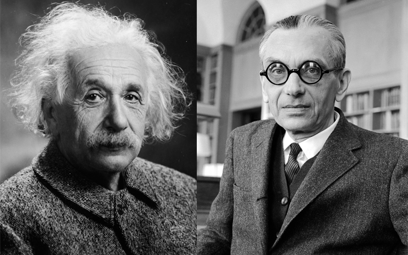 ئەنشتاین و گۆدێل؛ دوو بلیمەتی هاودژ بە یەکتر